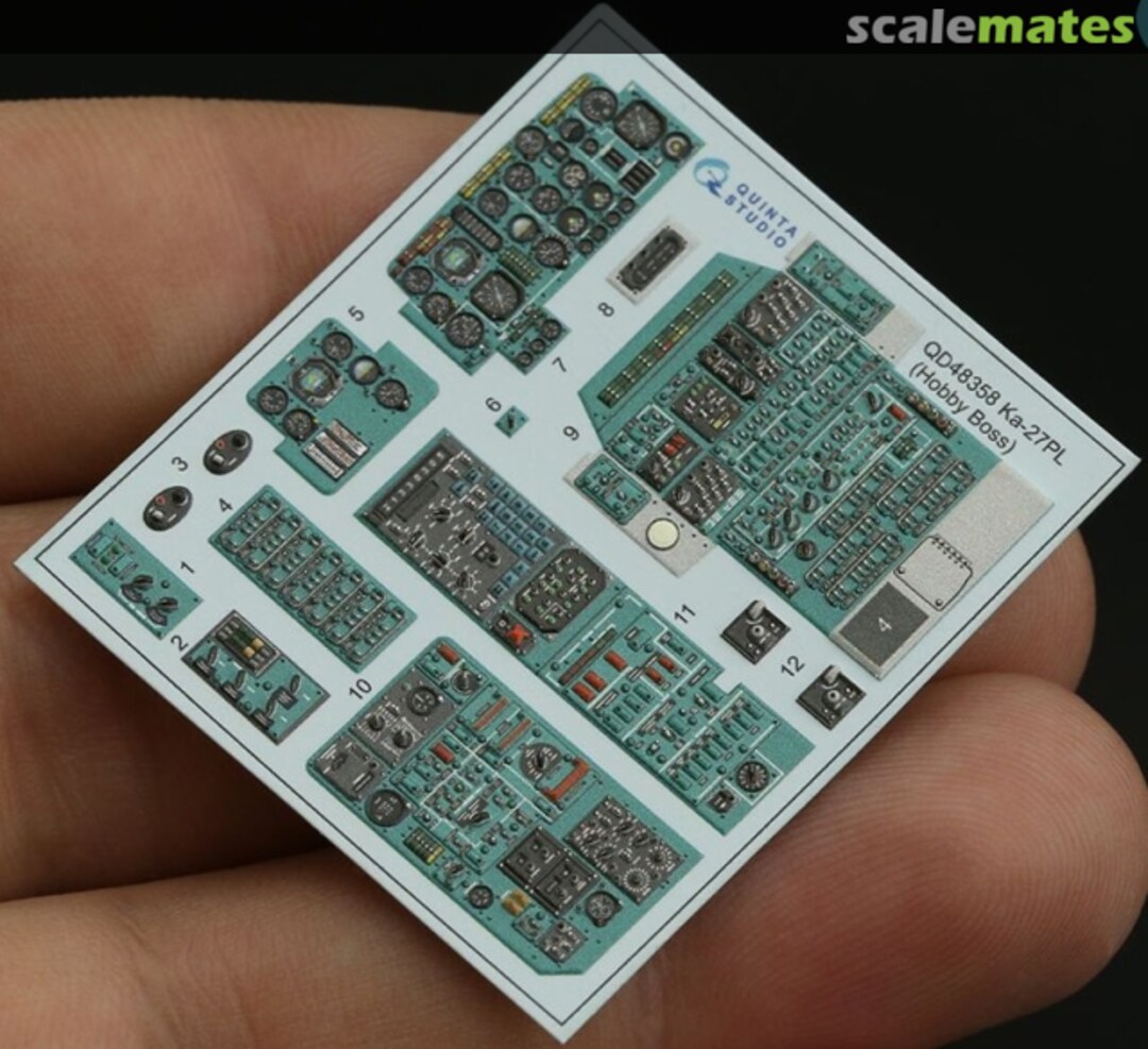 Contents Ka-27PL Trainer Version interior 3D decals QDS-48358 Quinta Studio Contents Ka-27PL Trainer Version interior 3D decals QDS-48358 Quinta Studio