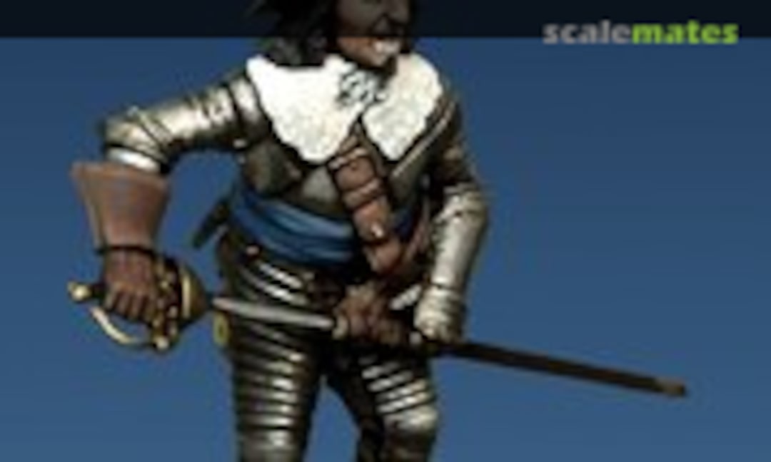 54mm Imperial Officer - 1630 (Borin Models BM54/002) BM54/002