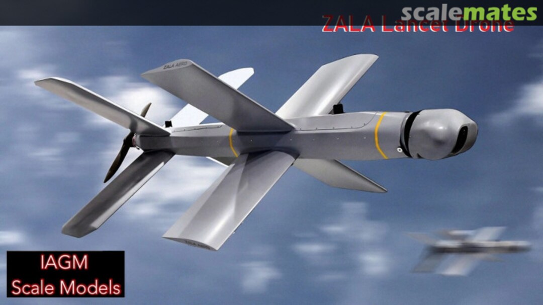 Boxart ZALA Lancet Drone 94 IAGM Scale Models Boxart ZALA Lancet Drone 94 IAGM Scale Models
