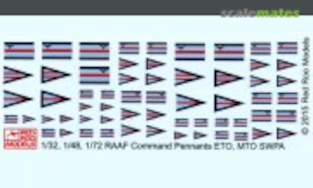 No RAAF rank pennants (Red Roo Models RRD003) RRD003