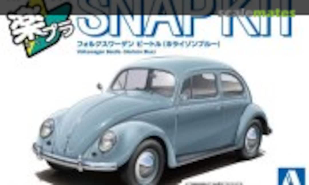 1:32 Volkswagen Beetle (Horizon Blue) (Aoshima 203446)