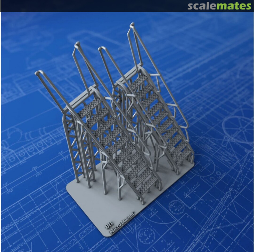 Boxart 8ft Deck Ladders MM1242P Micro Master Boxart 8ft Deck Ladders MM1242P Micro Master