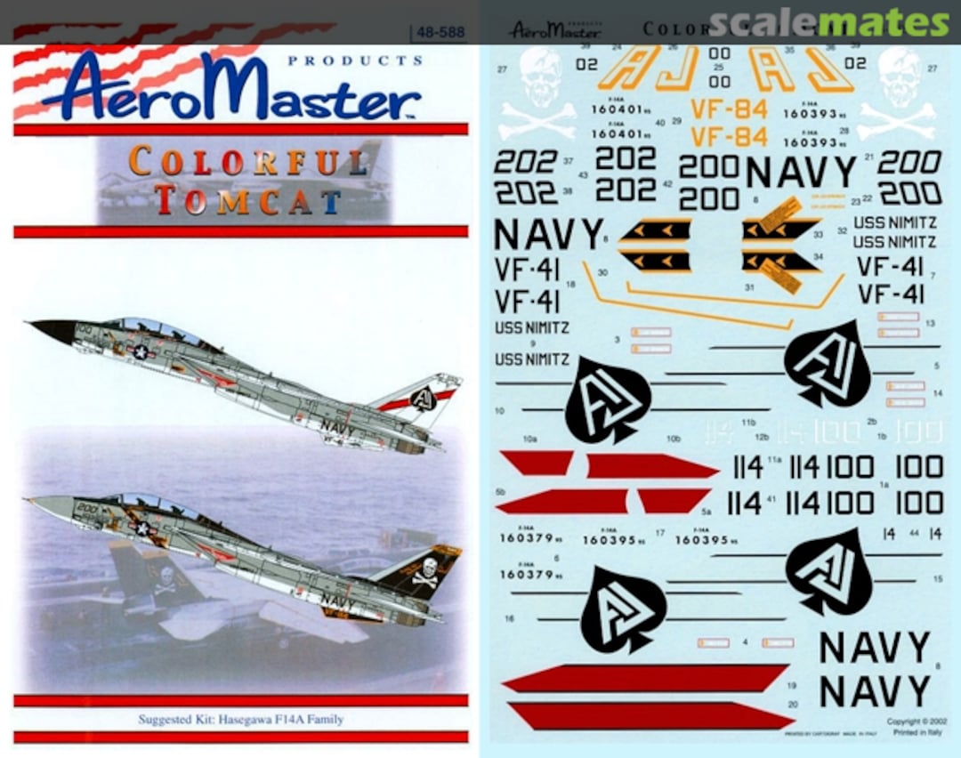 Boxart Colorful Tomcat 48-588 AeroMaster Boxart Colorful Tomcat 48-588 AeroMaster
