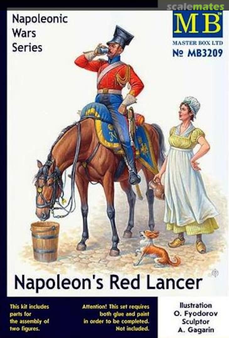 Boxart Napoleon's Red Lancer MB3209 Master Box Boxart Napoleon's Red Lancer MB3209 Master Box