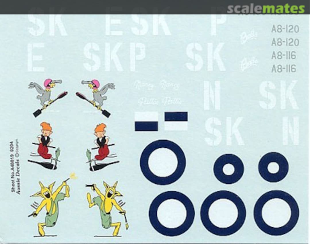 Boxart Beaufighter A48019 Aussie Decals Boxart Beaufighter A48019 Aussie Decals