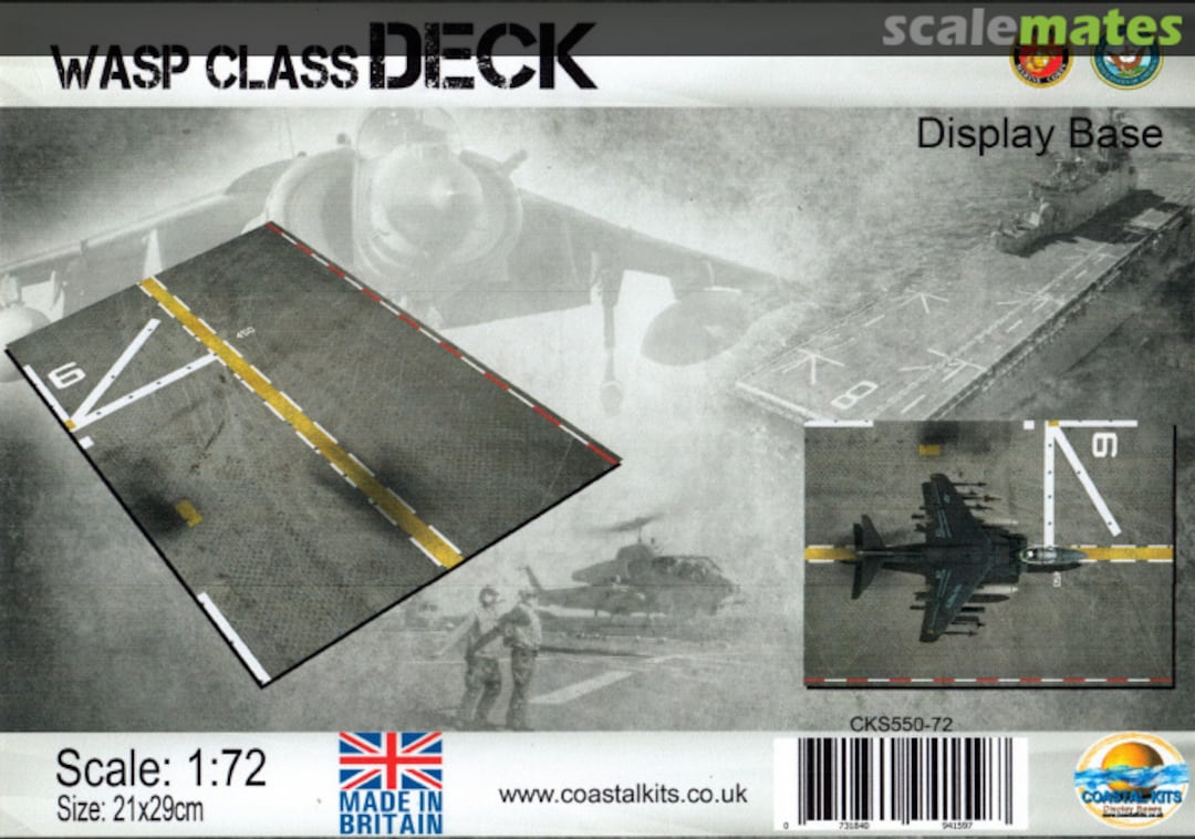 Boxart Wasp Class Deck CKS550-72 Coastal Kits Boxart Wasp Class Deck CKS550-72 Coastal Kits