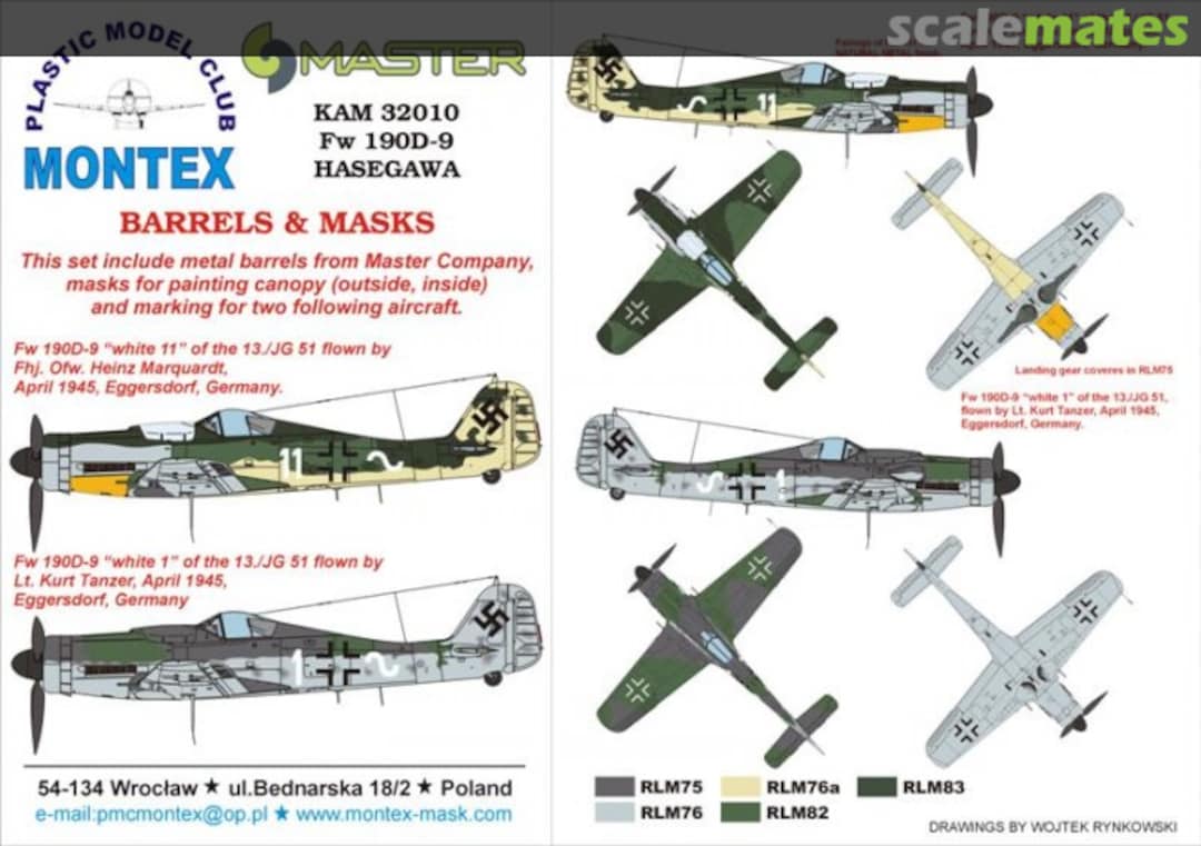 Boxart Fw 190D-9 KAM32010 Montex Boxart Fw 190D-9 KAM32010 Montex