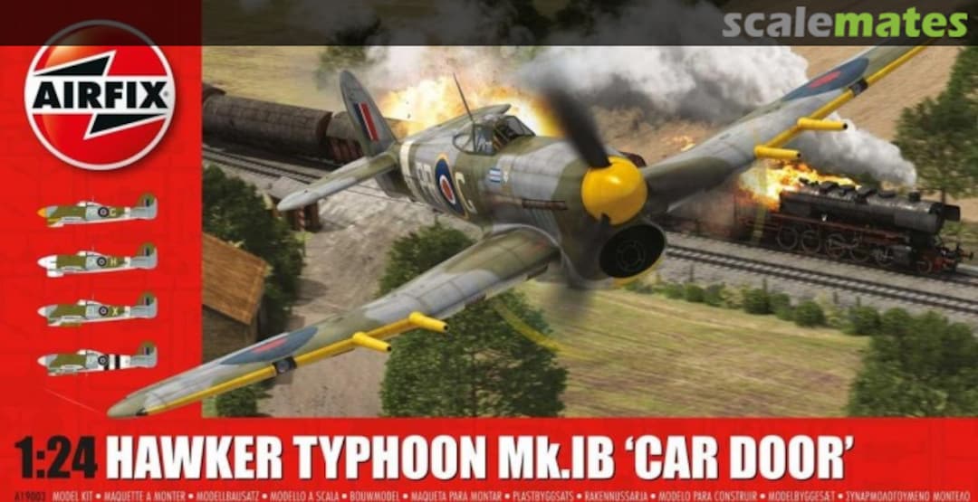 Boxart Hawker Typhoon Mk.IB 'Car Door' A19003 Airfix