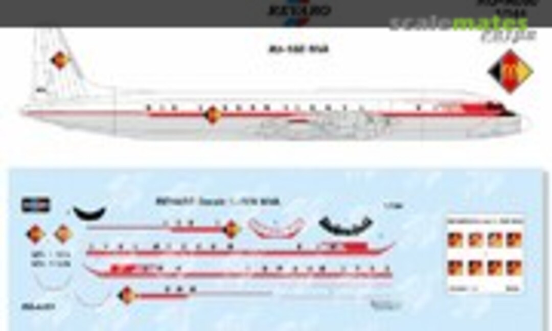 1:144 Ilyushin Il-18V NVA (Revaro RG-A080) RG-A080