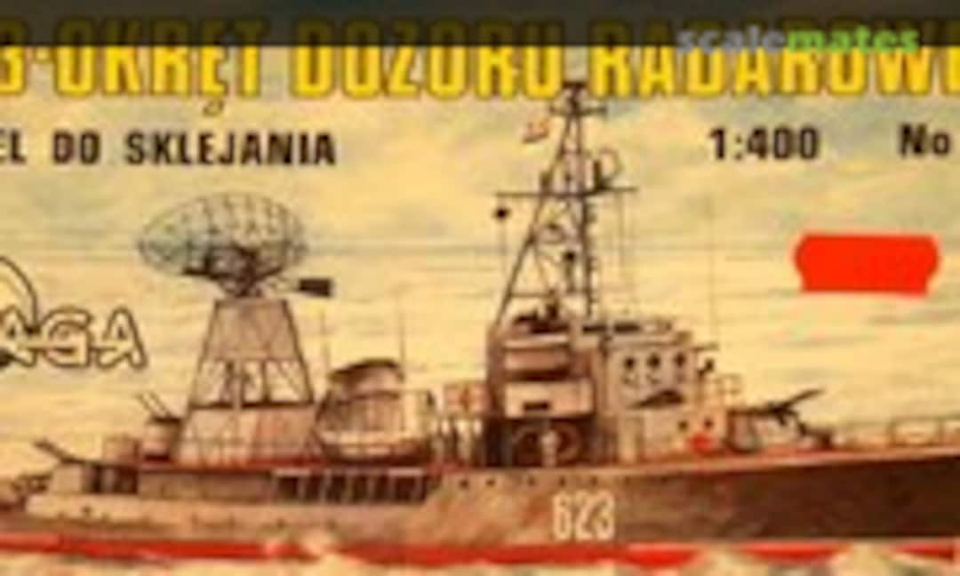 1:400 T43 - Okręt dozoru radarowego (AGA 2401) 2401