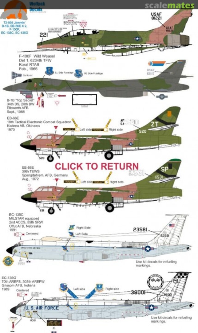 Boxart Jammin' 72-093 Wolfpak Decals Boxart Jammin' 72-093 Wolfpak Decals