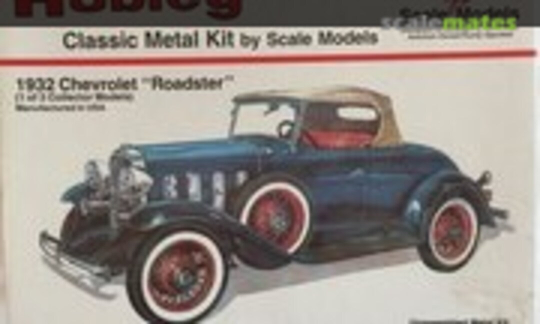 1:20 1932 Chevrolet "Roadster" (JLE Scale Models 4003) 4003