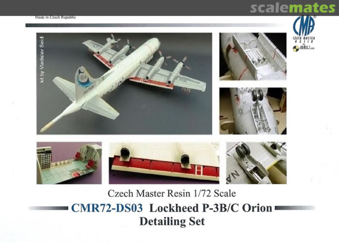 Boxart Lockheed P-3B/C Orion Interior & Exterior Detail Set CMR DS-7203 CMR Boxart Lockheed P-3B/C Orion Interior & Exterior Detail Set CMR DS-7203 CMR