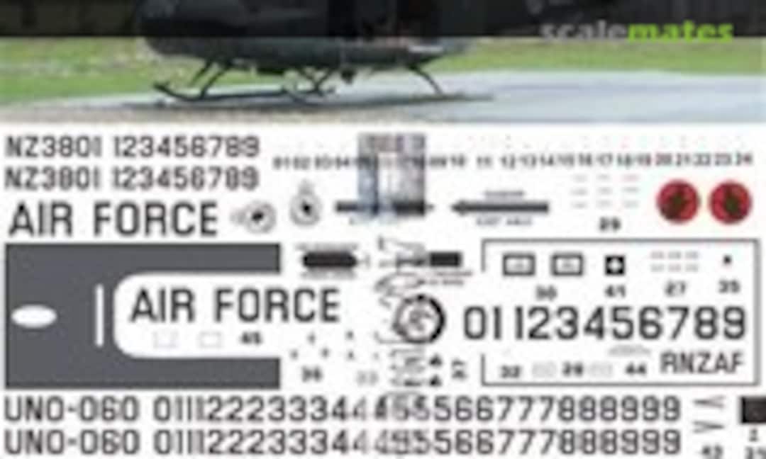 1:35 RNZAF UH-1D/H UN Low Viz (Oldmodels Decals OMD0344) OMD0344