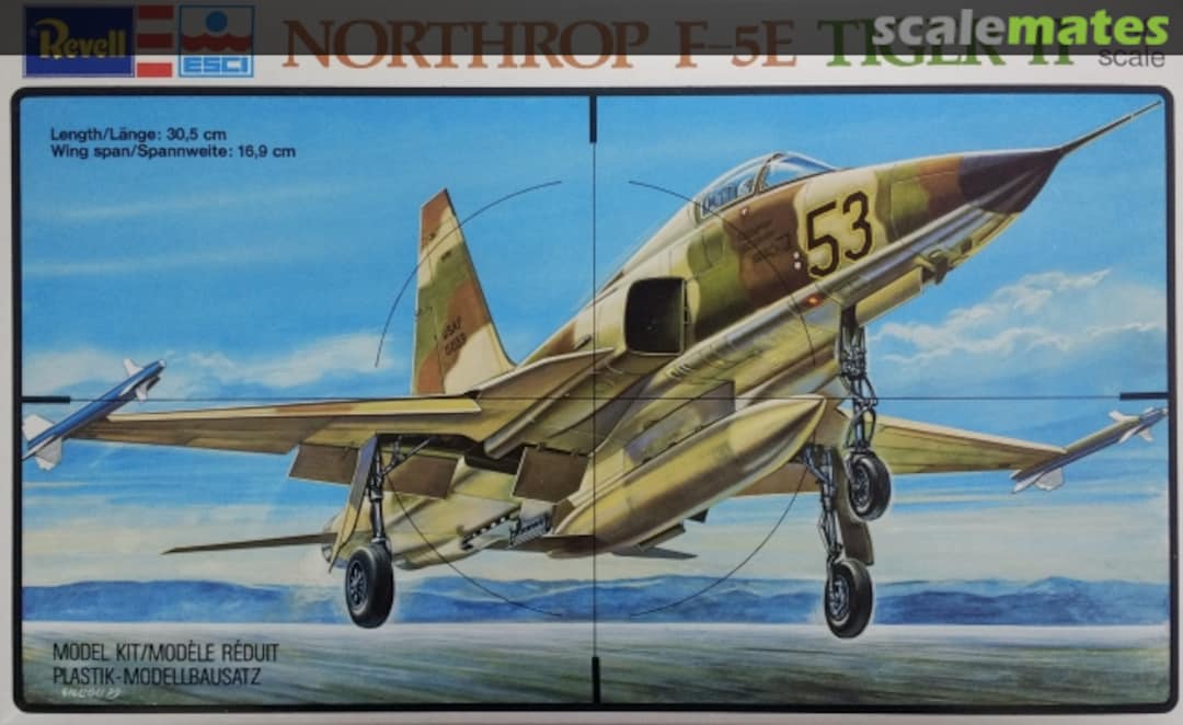 Boxart Northrop F-5E Tiger II H-2284 Revell/ESCI Boxart Northrop F-5E Tiger II H-2284 Revell/ESCI