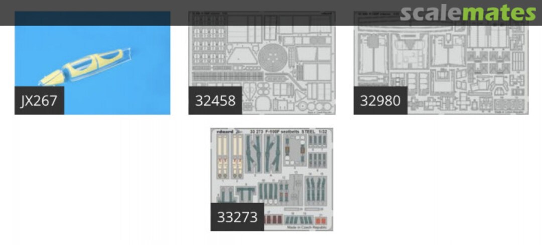 Contents F-100F detail set, Part I BIG33127 Eduard Contents F-100F detail set, Part I BIG33127 Eduard