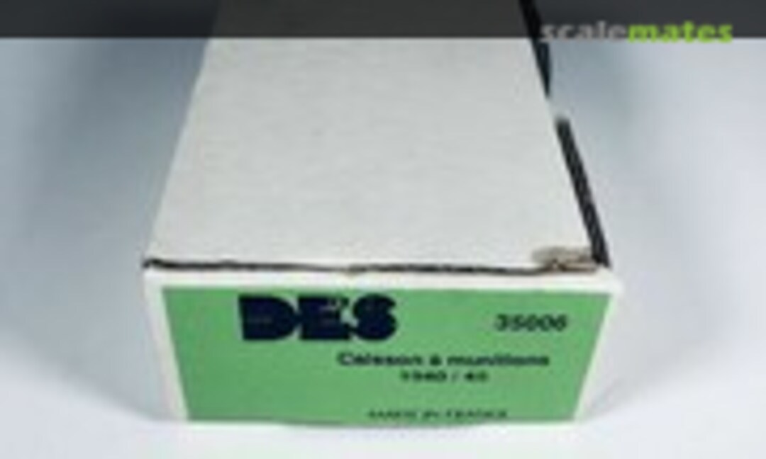 1:35 Ammunition Box 1940/45 20cm Flakvierling 38 (DES Kit 35006) 35006