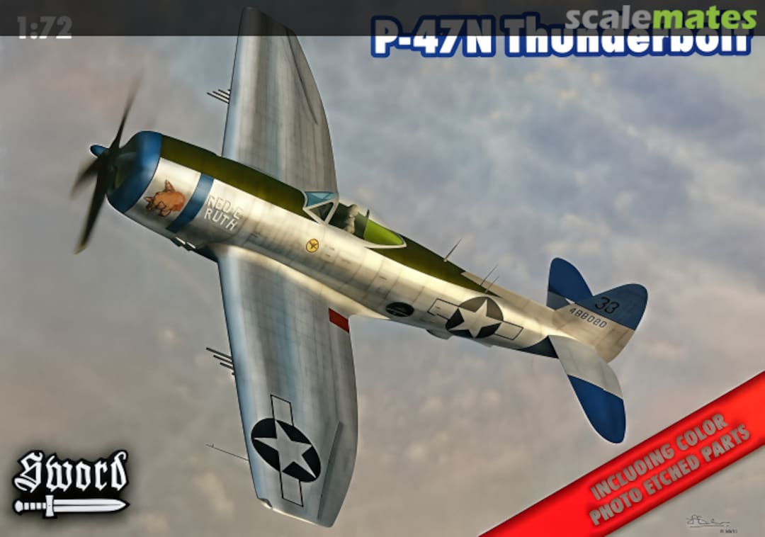 Boxart P-47N Thunderbolt SW72046 Sword Boxart P-47N Thunderbolt SW72046 Sword