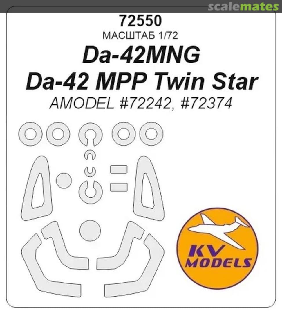 Boxart Da-42MNG / Da-42 MMP Twin Star 72550 KV Models Boxart Da-42MNG / Da-42 MMP Twin Star 72550 KV Models