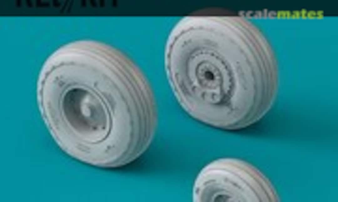 1:72 CH-54A Tarhe - Weighted Wheels Set (ResKit RS72-0361) RS72-0361