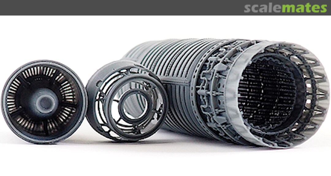 Boxart Mirage III E/R AFTERBURNER NOZZLE UNMOUNTED 211 Tecnikit