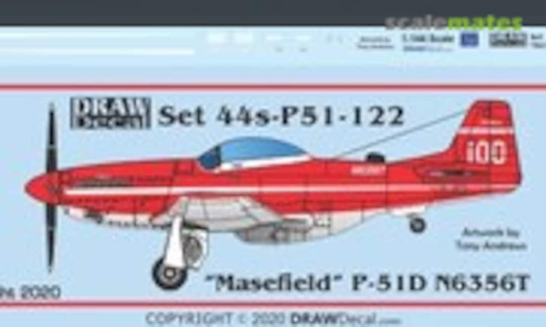 1:144 “Masefield” P-51D N6356T (Draw Decal 44-P51-122) 44-P51-122