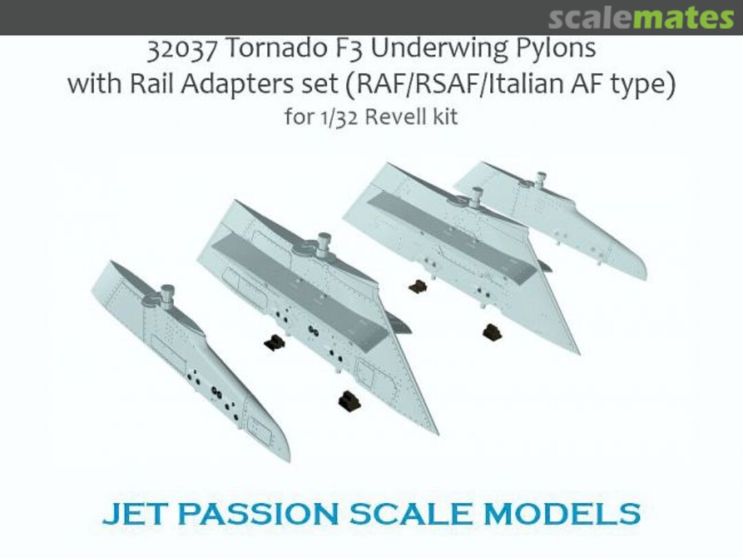 Boxart Tornado F.3 Underwing Pylons with Rail Adapters 32036 Jet Passion Boxart Tornado F.3 Underwing Pylons with Rail Adapters 32036 Jet Passion