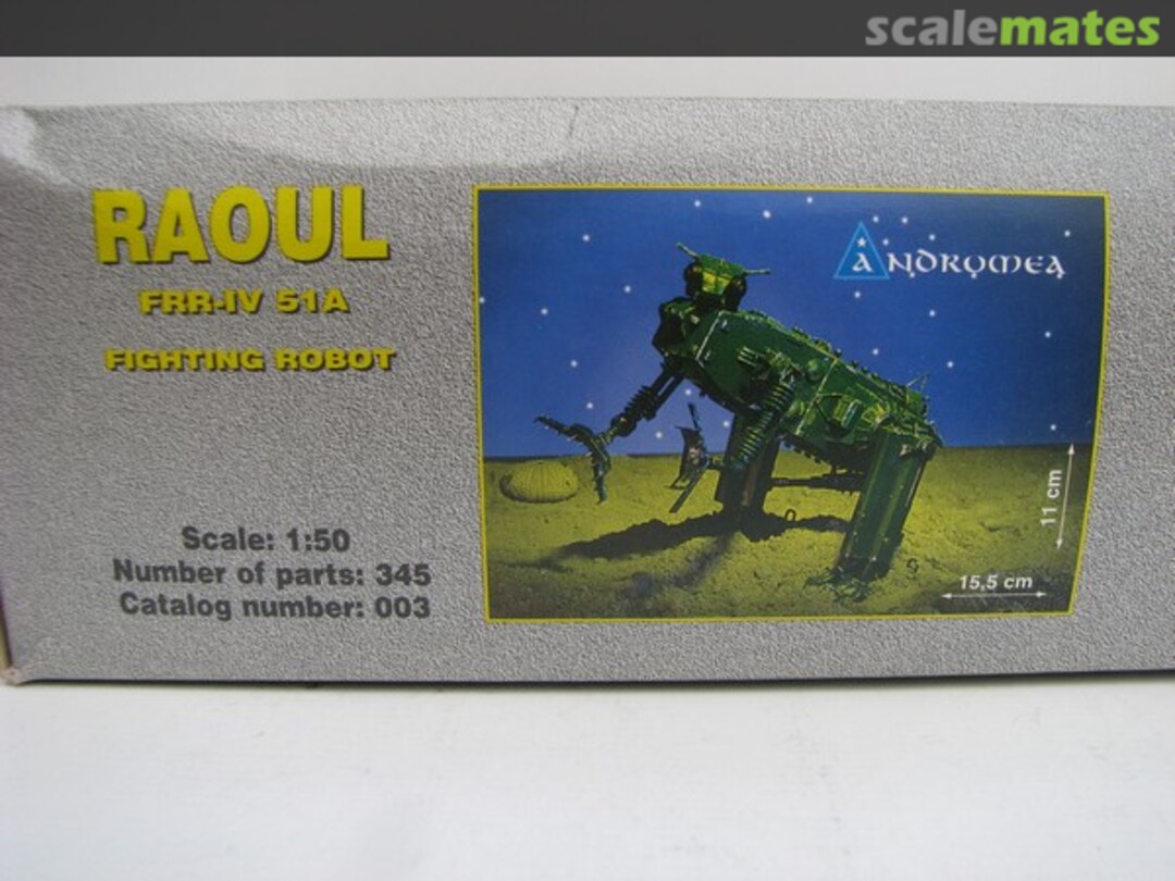Boxart Raoul FRR-IV 51A 003 Andromea Boxart Raoul FRR-IV 51A 003 Andromea