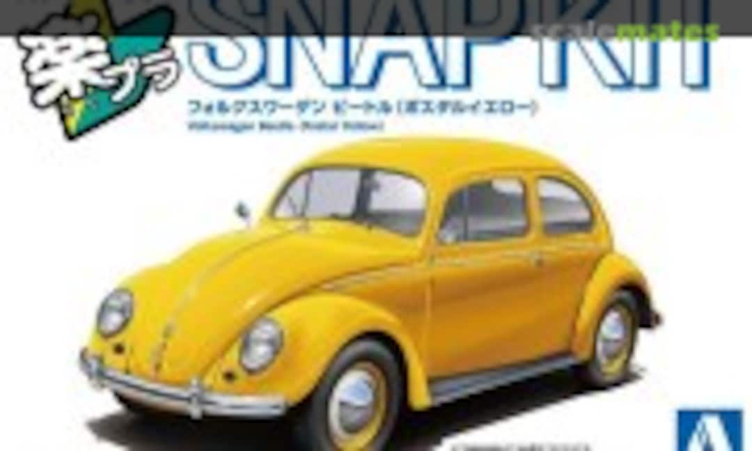 1:32 Volkswagen Beetle (Postal Yellow) (Aoshima 203453)