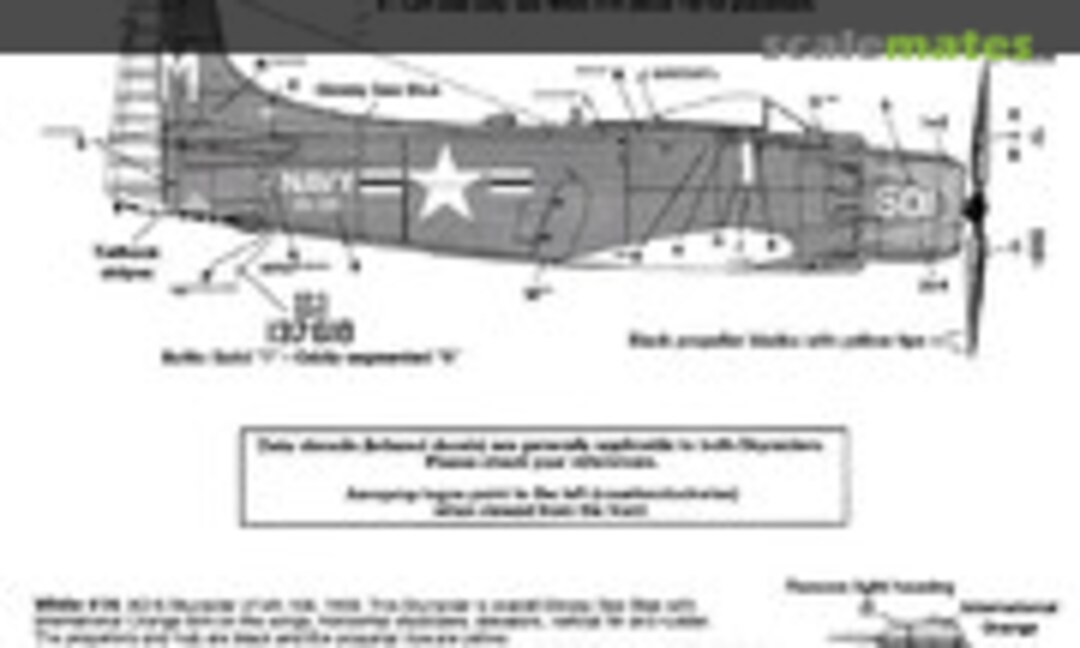 1:48 Douglas AD-6 Skyraider (Third Group Decals 48-016) 48-016