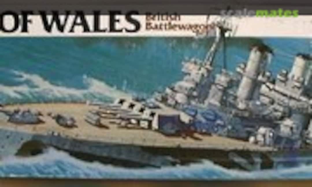 1:570 H.M.S. Prince of Wales (Revell H-388)
