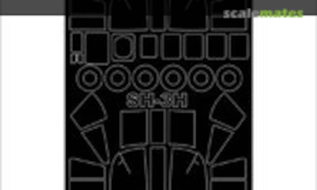 1:48 Sikorsky SH-3H Sea King - Masking Set (Montex SM48124) SM48124
