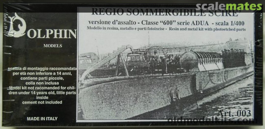 Boxart Scirè D 003 Dolphin Models