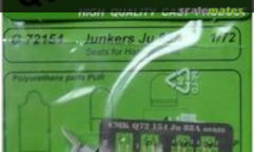 1:72 Junkers Ju 88A Seats (CMK Q72154)