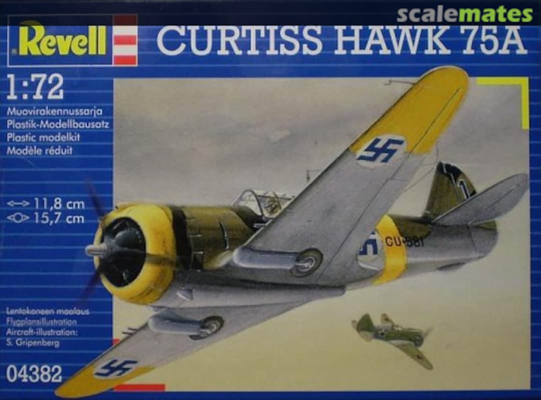 Boxart Curtiss Hawk 75A 04382 Revell Boxart Curtiss Hawk 75A 04382 Revell