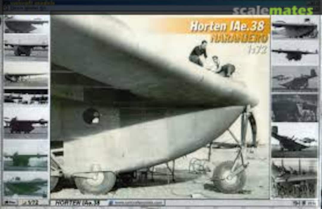Boxart Horten IAe.38 Naranjero 1012 Unicraft Models Boxart Horten IAe.38 Naranjero 1012 Unicraft Models
