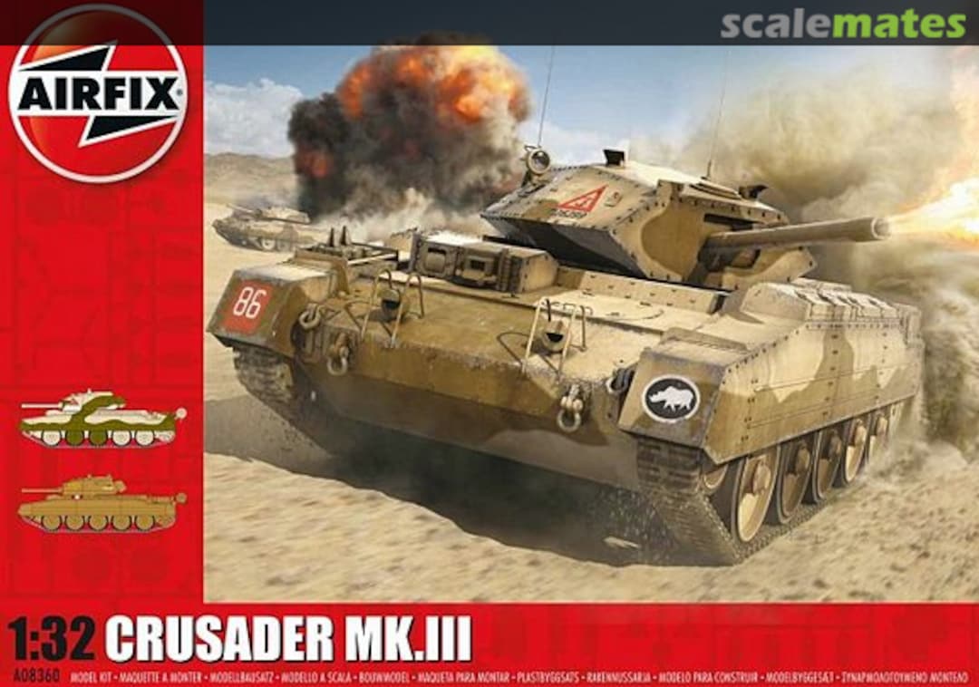 Boxart Crusader Mk.III A08360 Airfix Boxart Crusader Mk.III A08360 Airfix