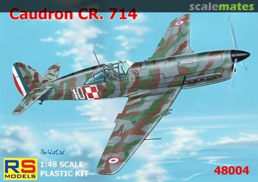 Boxart Caudron CR.714 48004 RS Models Boxart Caudron CR.714 48004 RS Models