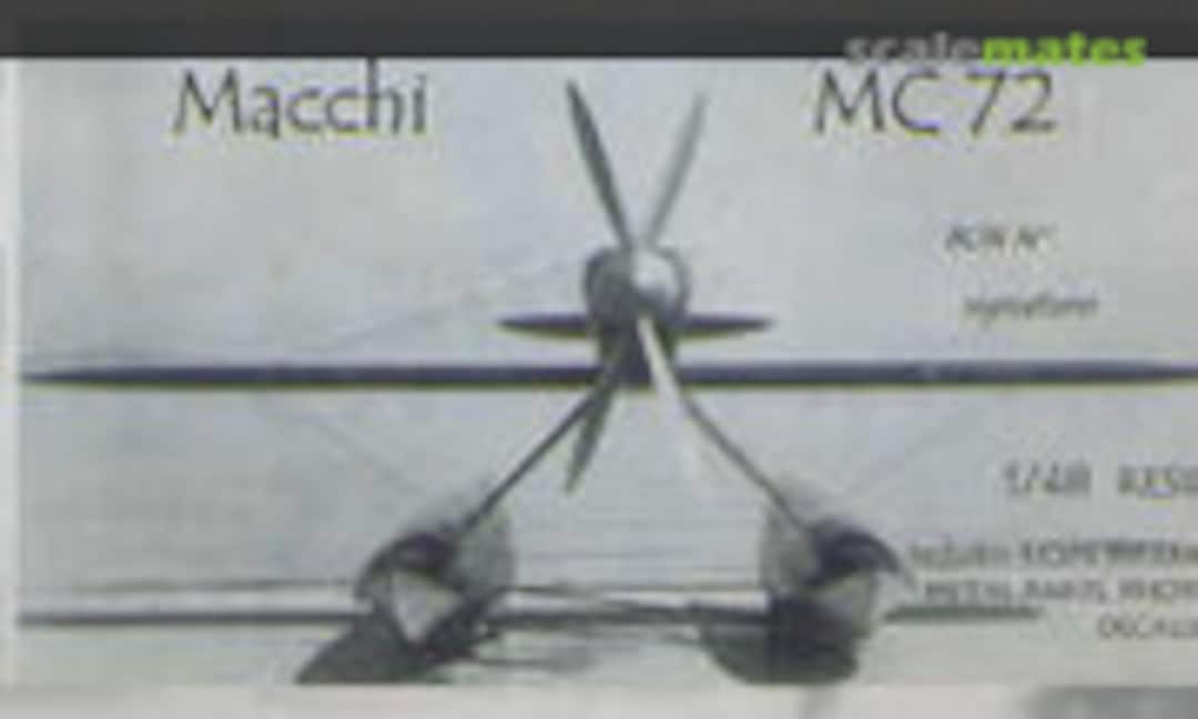 Macchi M.C.72 (Vintage Models 4801)