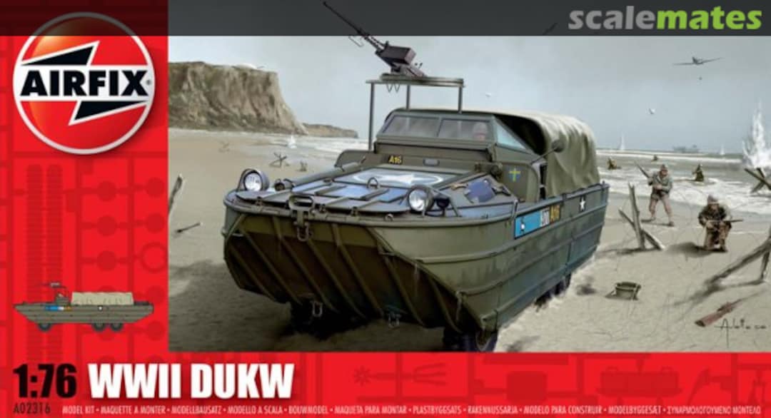 Boxart WWII DUKW A02316 Airfix Boxart WWII DUKW A02316 Airfix