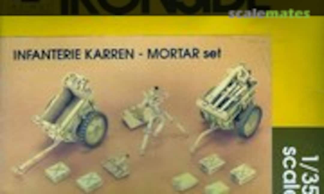 1:35 Infanterie Karren - Mortar Set (Azimut-Ironside IR 019) IR 019
