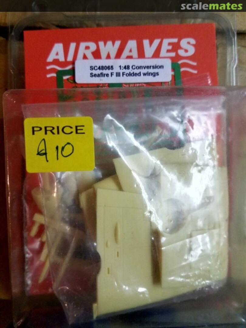 Boxart Seafire F III folded wings SC48065 Airwaves Boxart Seafire F III folded wings SC48065 Airwaves