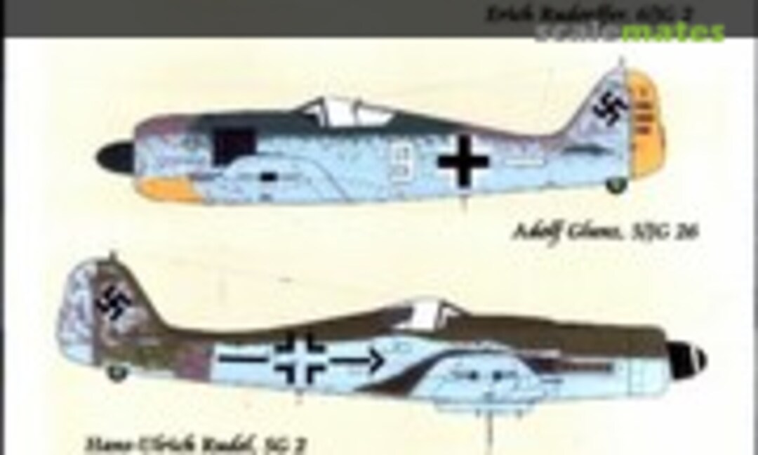 1:72 Focke-Wulf Fw 190 Part I (Lifelike Decals 72-001) 72-001