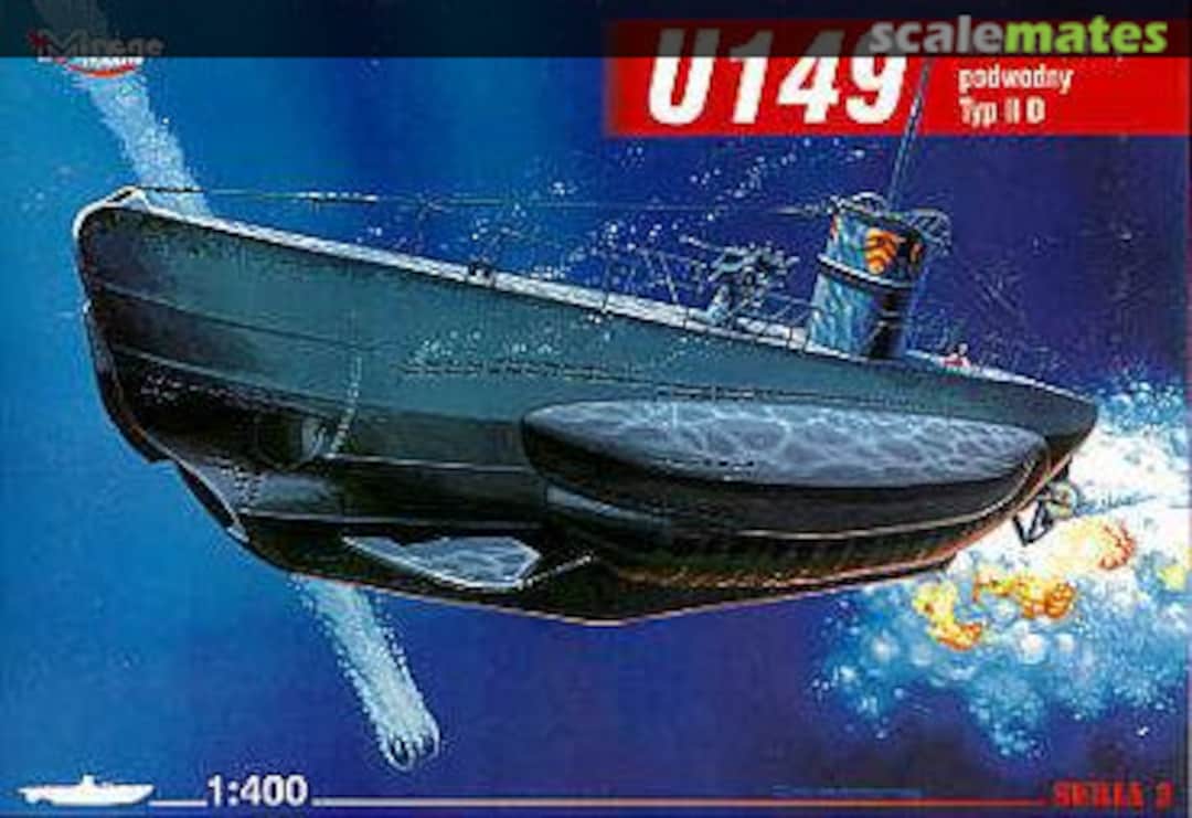 Boxart U-BOOT U-149 (Type IID) 40026 Mirage Hobby Boxart U-BOOT U-149 (Type IID) 40026 Mirage Hobby