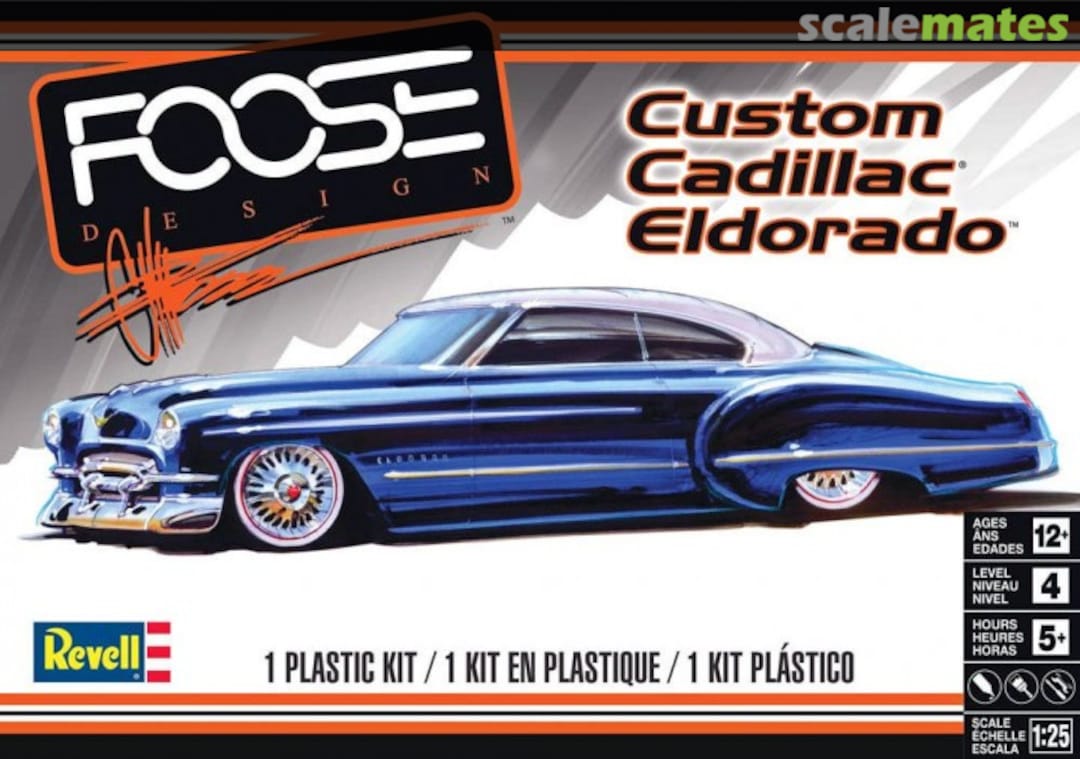 Boxart Custom Cadillac Eldorado 85-4435 Revell Boxart Custom Cadillac Eldorado 85-4435 Revell