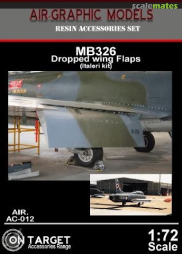Boxart MB326 Dropped wing Flaps AC-012 Air-Graphics Models Boxart MB326 Dropped wing Flaps AC-012 Air-Graphics Models