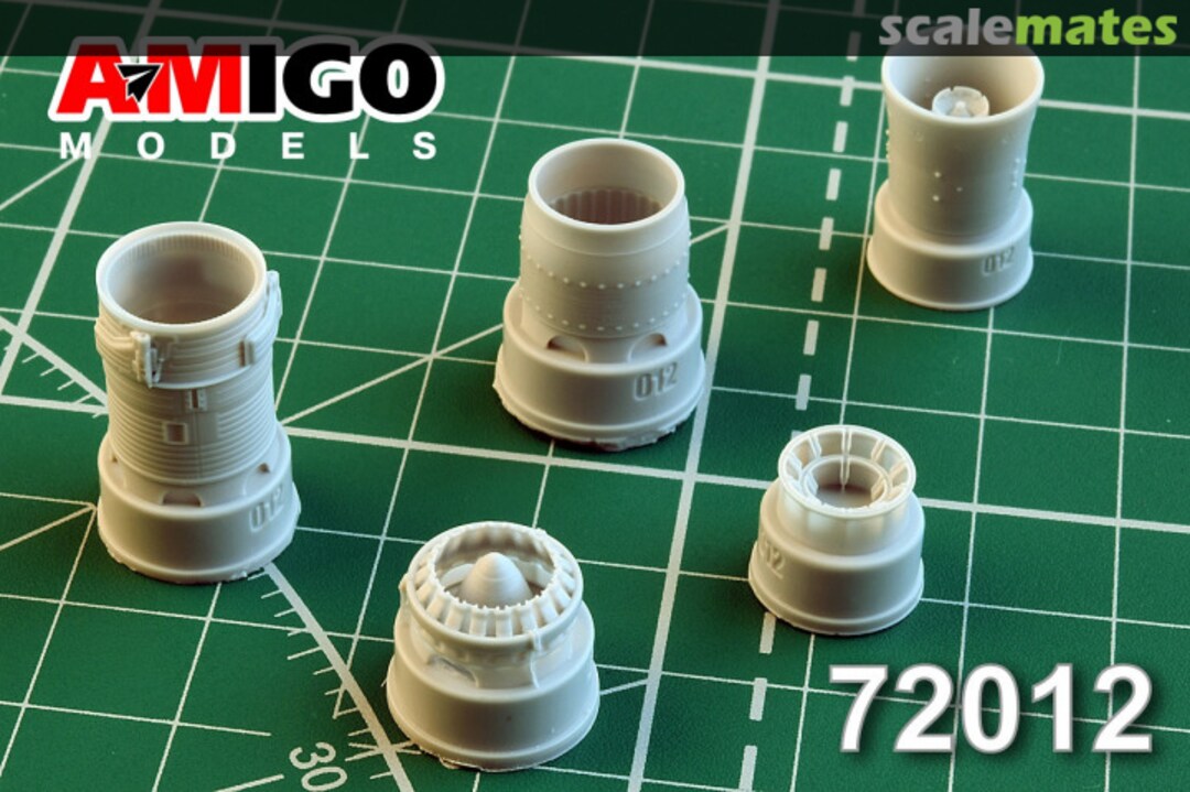 Contents R11F-300 engine exhaust nozzle of MiG-21F, MiG-21F-13 aircraft 72012 Amigo Models Contents R11F-300 engine exhaust nozzle of MiG-21F, MiG-21F-13 aircraft 72012 Amigo Models