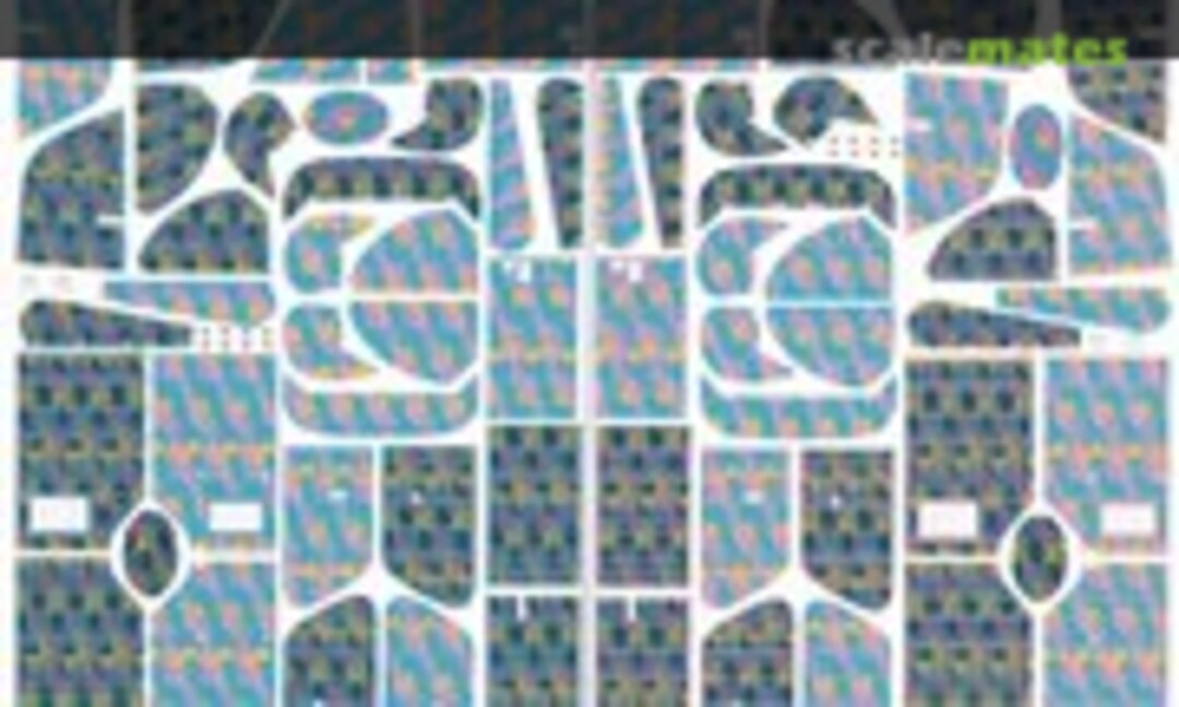 1:48 Albatros DVa 5 colour 'lozenge' for flying surfaces (Aviattic ATT48040) ATT48040