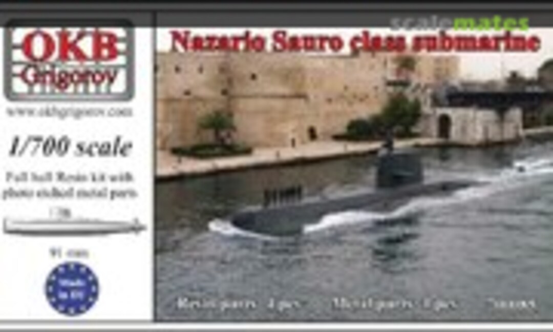 1:700 Nazario Sauro class submarine (OKB Grigorov 700085) 700085