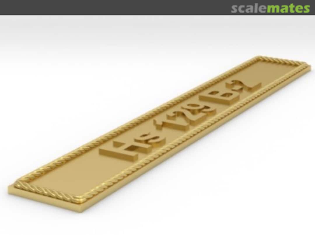 Boxart Hs 129 B-2 np-Hs129B2-3 Model Monkey